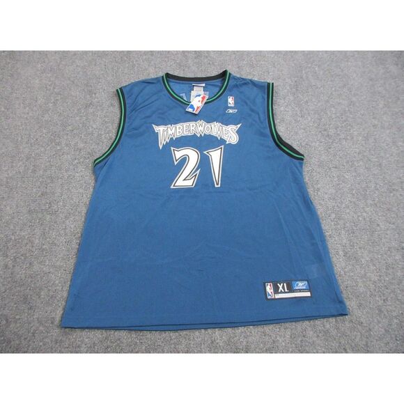 Reebok Other - Kevin Garnett Minnesota Timberwolves Jersey Mens Extra Large Blue NBA Basketball